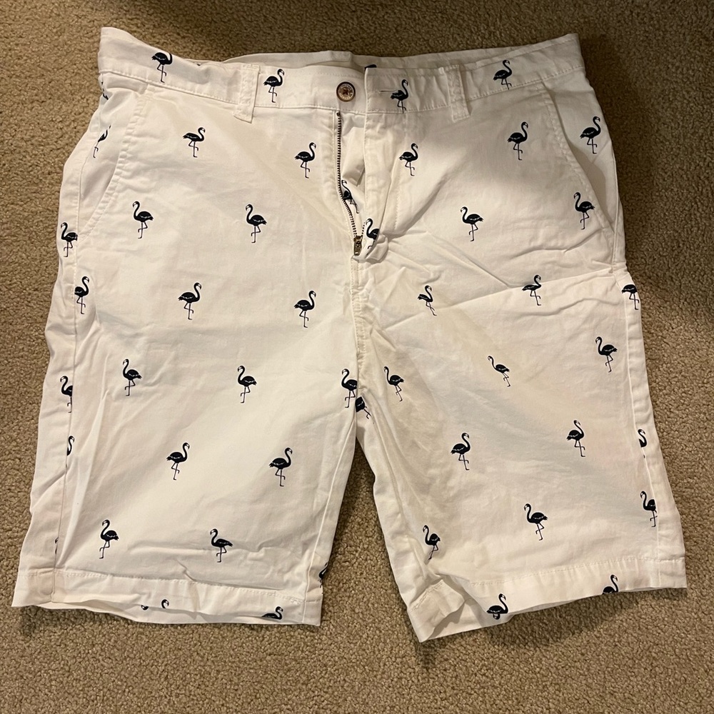 Hudson and Barrow Cargo Shorts, Waist 33, White